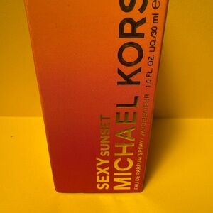 Michael Kors Sexy Sunset Perfume Box - Orange and Pink